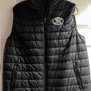 Black Quilted Men's Vest FN